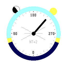 Natural Time Pebble watchface preview